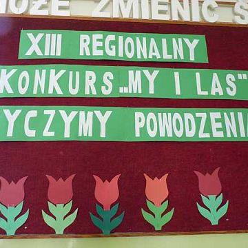 Grafika „My i las”- finał XIII konkursu regionalnego dla szkół podstawowych