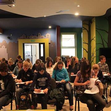 Grafika „Krajobraz doliny Słupi- dzieło natury i rąk ludzkich”