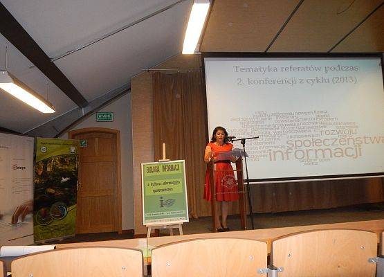 Grafika 1: Po raz kolejny uczestniczyliśmy  w ogólnopolskiej konferencji "Ekologia informacji"
